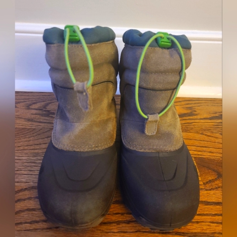 The North Face Kids Rain & Snow Boots - Gray and Green